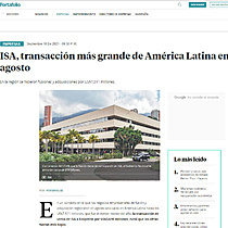 ISA, transaccin ms grande de Amrica Latina en agosto